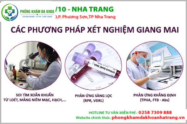 Những phương pháp xét nghiệm giang mai hiệu quả
