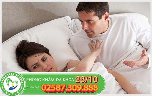 Bị đau mỗi khi làm 