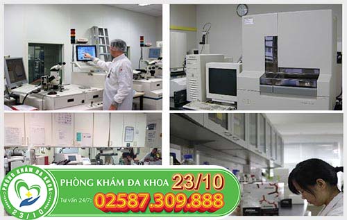 hỗ trợ điều trị các bệnh khiến âm đạo chảy dịch màu nâu tại Phòng Khám 23/10